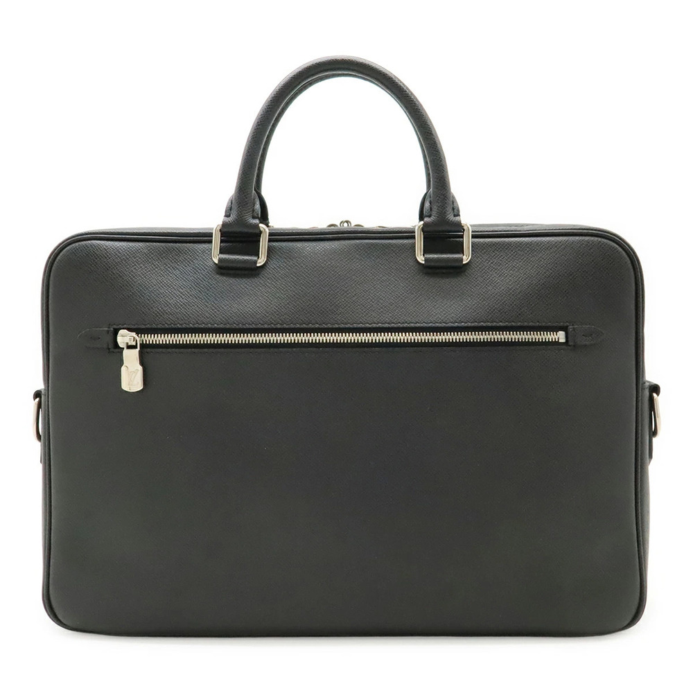 LOUIS VUITTON Taiga PDB NM Portedocument Business Briefcase Bag Noir Black Strap
